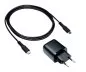 Preview: USB PD/QC 3.0 charging adapter incl. C-C cable, black 20W, 3.6V~5.9V/3A; 6~9V/2A; 9V~12V/1.5A